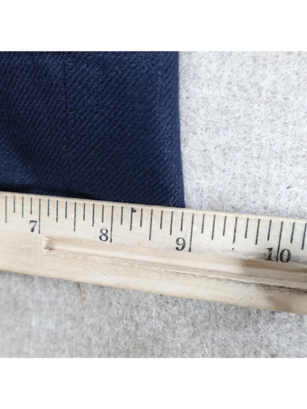 Polo Ralph Lauren Mens Pants 38 x 32 Blue Navy Solid 100% Linen Preston